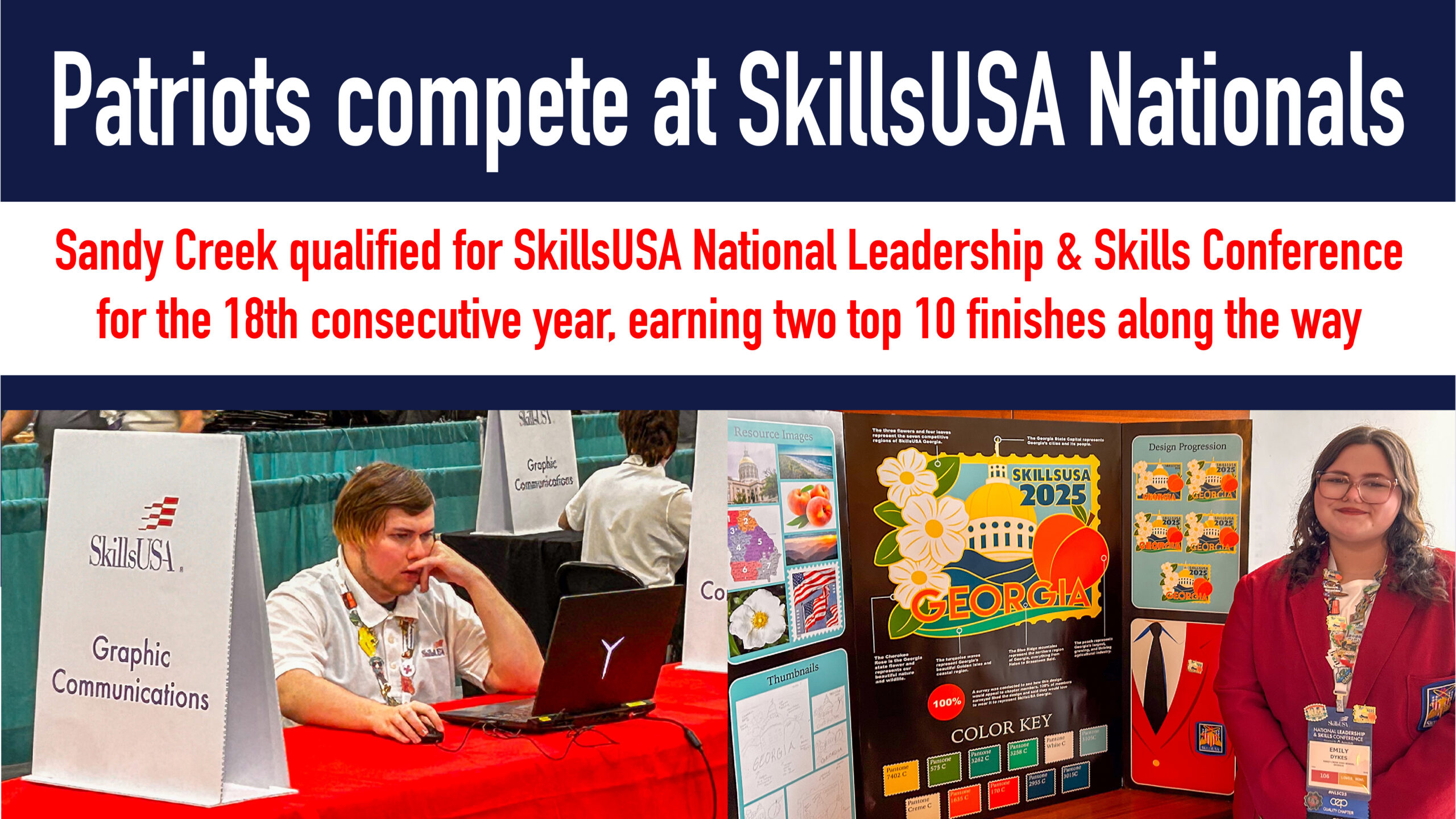 Sandy Creek competes at SkillsUSA Nationals