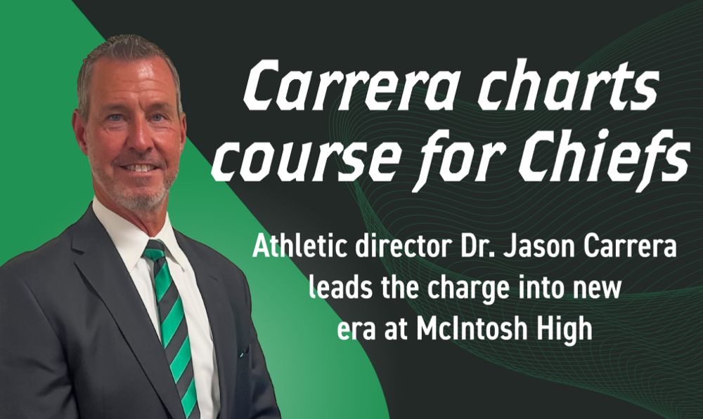 Carrera charts course for Chief athletics