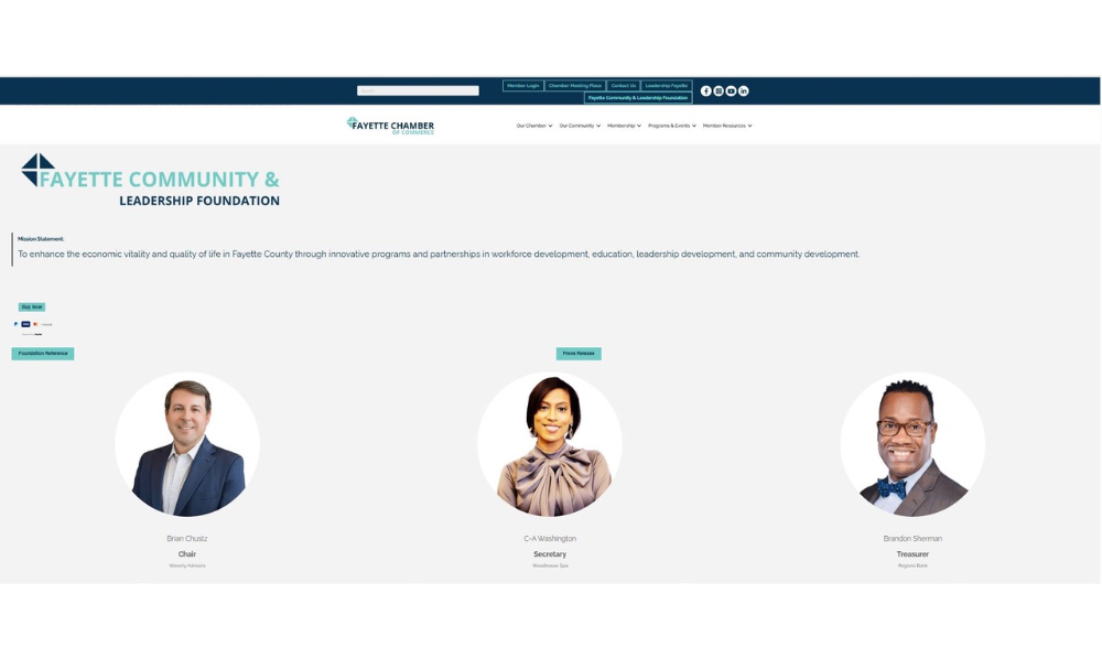 Fayette Community & Leadership Foundation Re...