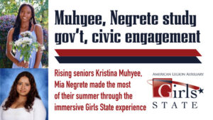 Muhyee, Negrete study government at Girls State