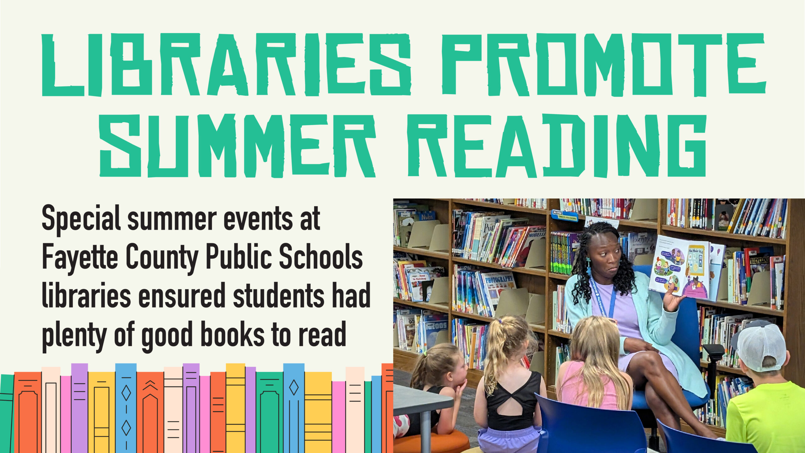 School libraries promote summer reading