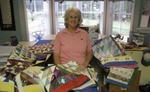 Making placemats for MOW recipients