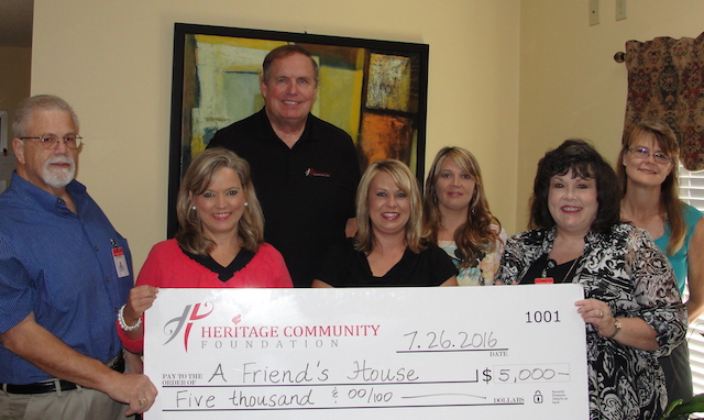 Foundation awards grant to A Friend’s House