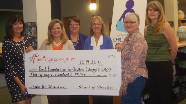 Grant presented to Ferst Foundation