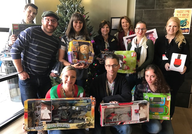 Film crew helps children