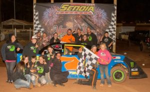 Horton takes victory lap in Senoia