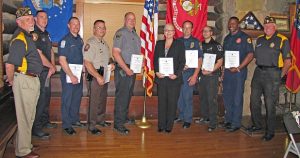 American Legion honors public safety workers