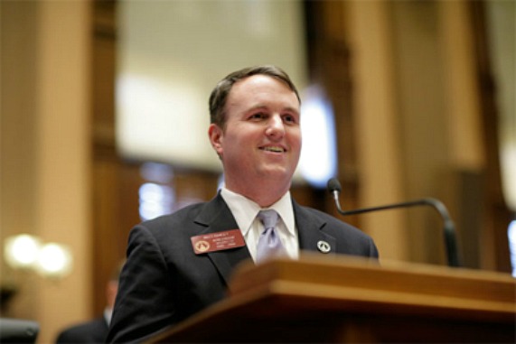 Ramsey speaking to Fayette Women