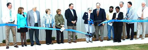Officials open new building to serve schools