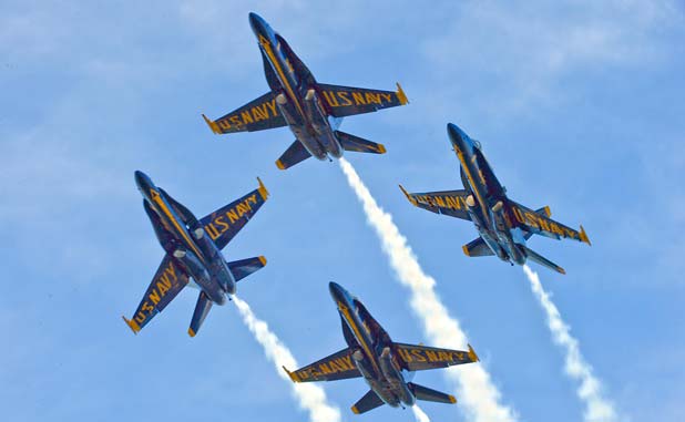 Blue Angels fly into town this fall