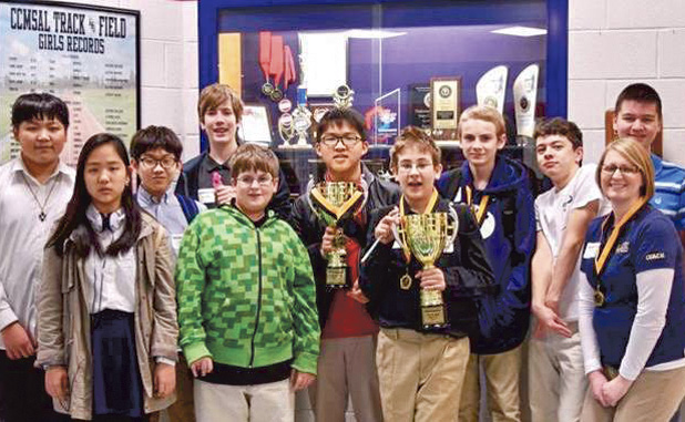 Math team scores big win