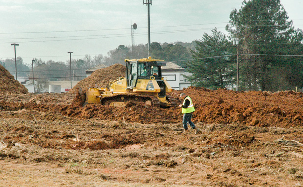 Construction begins on Fayetteville Hwy. 92-Hood...