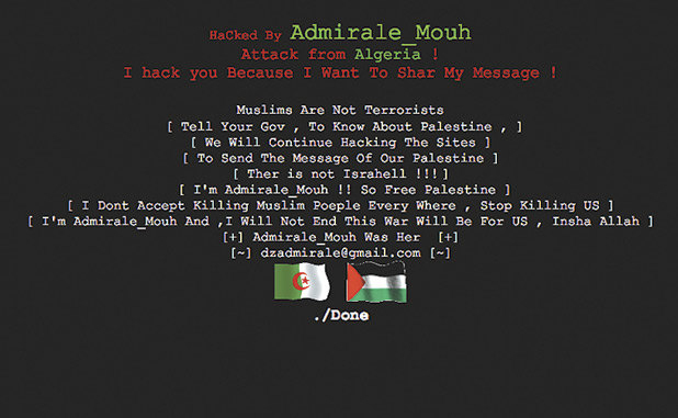 Algerians hijack Citizen website