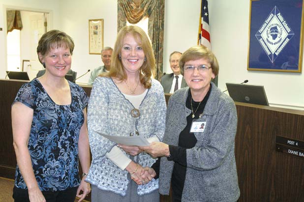 Peeples teacher recognized by B0E