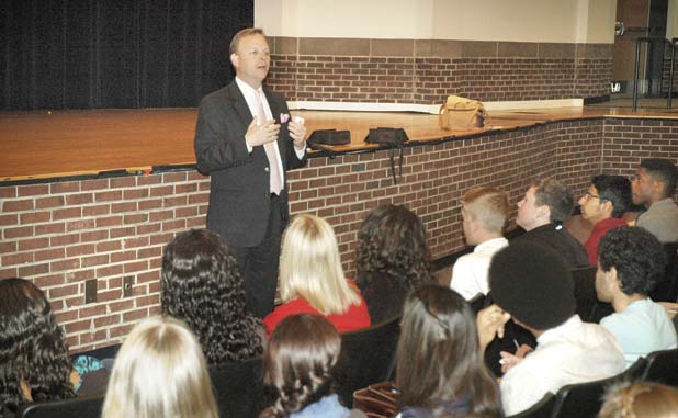 Tyrone mayor gets input from a younger perspective