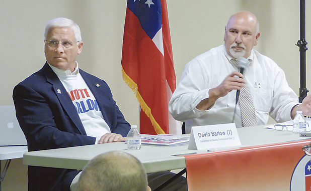 Fayette Dist. 1 commission candidates square-off...