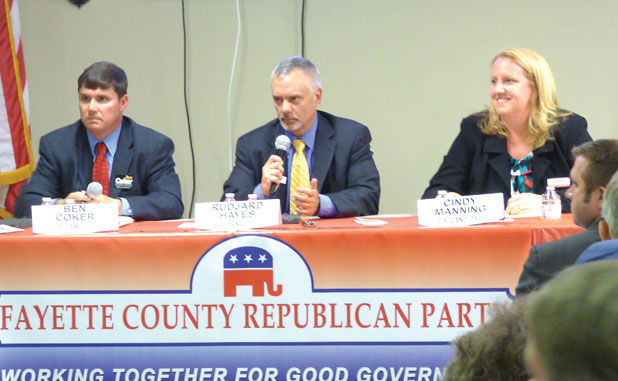 Coker, Hayes and Manning face off for open DA post