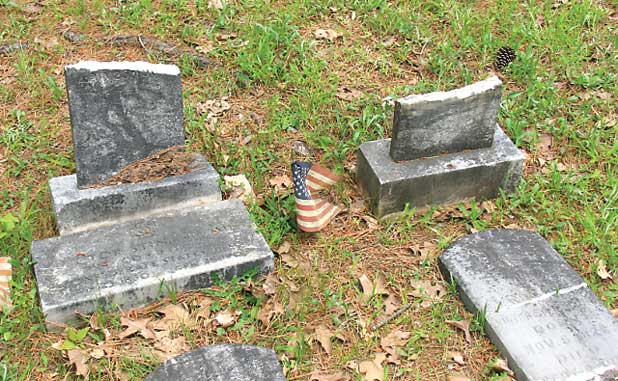 Headstones desecrated at PTC cemetery