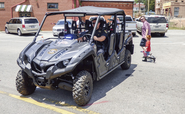 Senoia cops get a free ATV