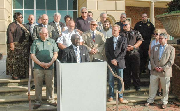 Fayette leaders stand united against violent crime