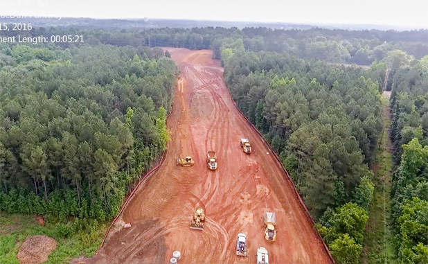Drone provides stunning views of MacDuff Parkway