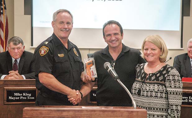 Helping out the police