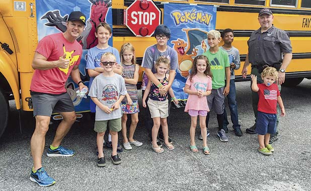 Local kids learn about safety and PokemonGo