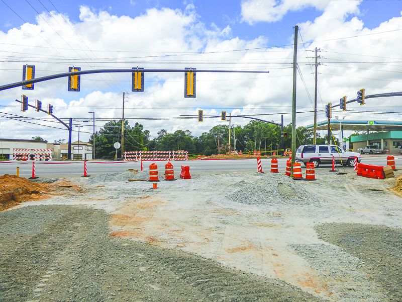 Improved Fayetteville junction beginning to take...