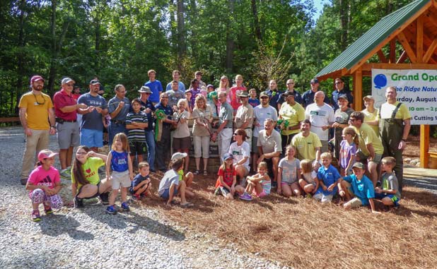 Board members participate in “branch cutti...