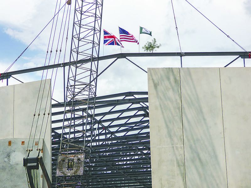 Largest soundstage topped off at Pinewood