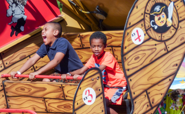 Kids enjoy Tyrone Founders Day