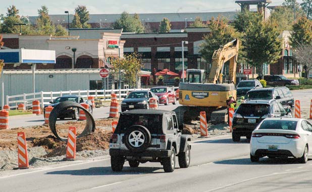 Work underway in PTC on a no-red-light lane for ...