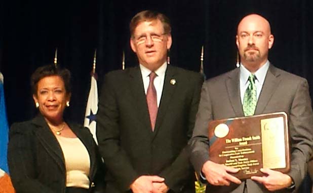 Fayette Deputy Mauney receives national marshals...
