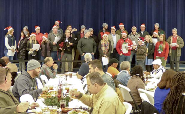 A’caroling at Pinewood