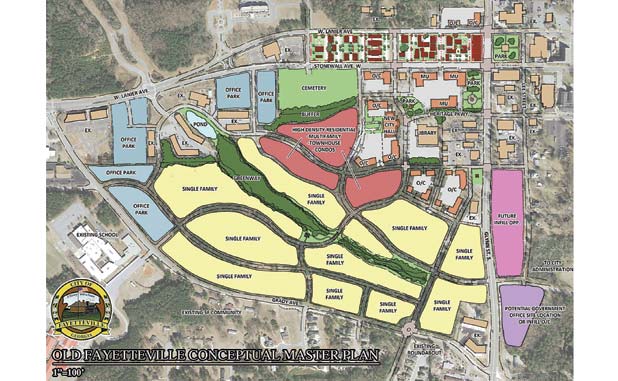 Plan: Future downtown Fayetteville will be heavi...